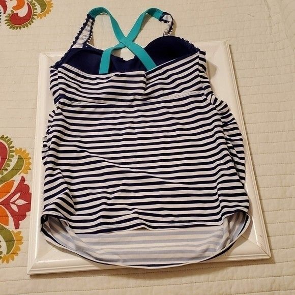 Beach Bump 2 piece tankini maternity swimsuit size Small - Picture 3 of 8